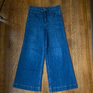 Maeve by Anthropologie wide leg jeans